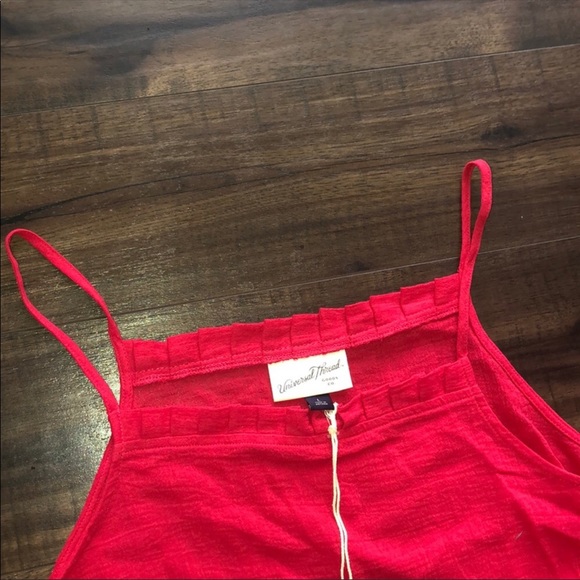 Universal Thread Red Tank Blouse - Picture 3 of 5